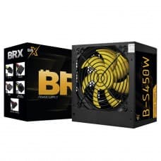 [Mês do Consumidor] Fonte BRX, 450W, PFC Ativo, Yelow, 510337