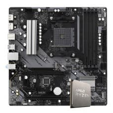 Kit Upgrade, AMD Ryzen 7 5700X, + Placa Mãe Chipset B550