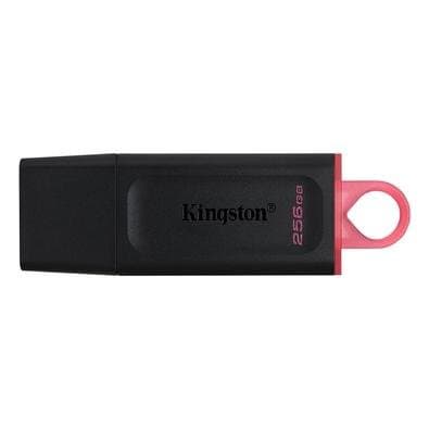 Pen Drive 256GB Kingston DataTraveler Exodia, USB 3.2, Preto e Rosa - DTX/256GB