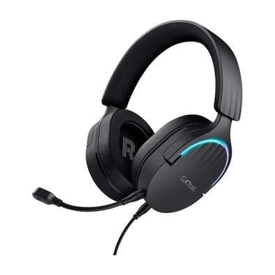 Headset Gamer GXTrust 490 Fayzo, Som Surround 7.1, RGB Microfone Destacável, Cancelamento de Ruído, Preto - 24900