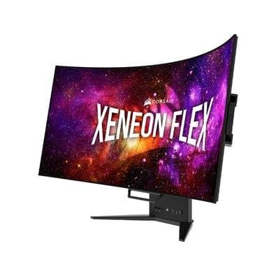 Monitor Gamer Corsair Xeneon Flex OLED 45", WQHD, 240Hz, 0.03ms, FreeSync Premium, G-Sync Comp., HDR 1000, USB-C, Altura Ajustável - CM-9030001-NA