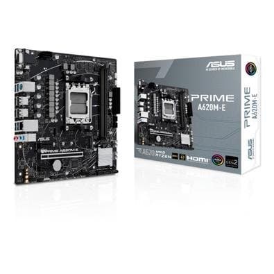 Placa-Mãe ASUS PRIME A620M-E, AMD AM5, A620, mATX, DDR5, Preto - 90MB1F50-M0EAY0