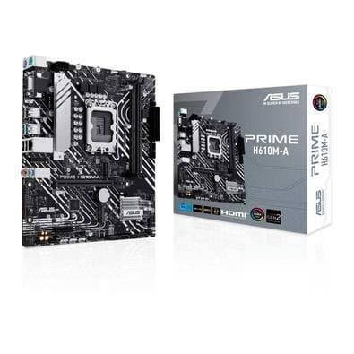 Placa-Mãe ASUS Prime H610M-A, Intel, M-ATX, DDR5, Preto - 90MB1G20-M0EAY0