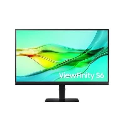 Monitor Profissional Samsung Viewfinity S6 27", QHD, 100Hz, HDR10, USB-C, Altura Ajustável - LS27D600UALXZD