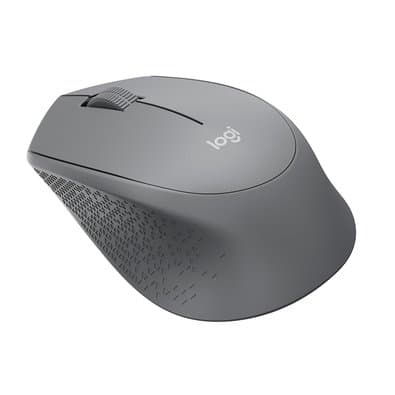 Mouse sem fio Logitech M280 com Conexão USB e Pilha Inclusa, Cinza - 910-004285