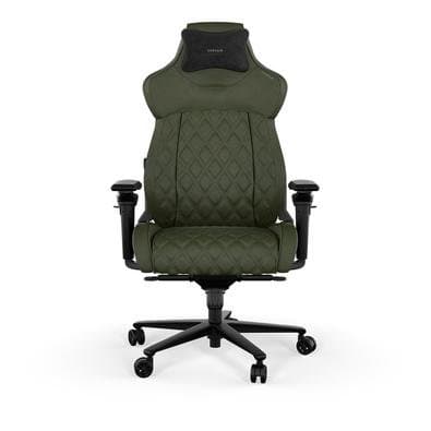 Cadeira Gamer Corsair TC500 Luxe, Até 120Kg, Com Almofada, Braço 5D, Cilindro Classe 4, Sherwood - CF-9010068-WW