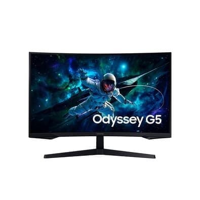 Monitor Gamer Curvo Samsung Odyssey G5 32", QHD, 165Hz, 1ms, FreeSync, HDR10 - LS32CG552ELMZD