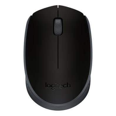 Mouse sem fio Logitech M170 com Design Ambidestro Compacto, Conexão USB e Pilha Inclusa, Preto - 910-004940