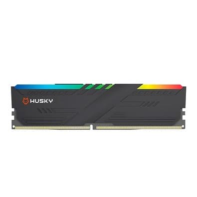 Memória RAM Husky Impulse, RGB, 8GB, 3200MHz, DDR4, CL22, Preto - HRM002083222RGB