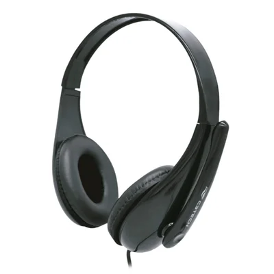 Headset C3Tech C/ Microfone USB, Preto Ph-340BK