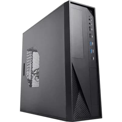 Gabinete Slim Kmex Gm-01td, Micro Atx, Preto, Com Fonte - Tfx-300