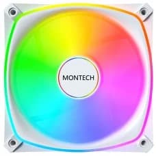 Cooler Para Gabinete Montech AX120 PRO, ARGB, 120mm, Branco
