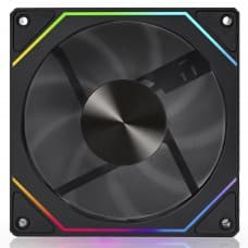 Cooler Para Gabinete Round5 Nordwind Reverse Black, ARGB, 120mm, PWM, Preto, R5-NORDWIND-RV-B-2195
