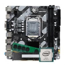 Kit Intel Core i7 4770, Placa Mãe Chipset H81, Memória 8GB DDR3
