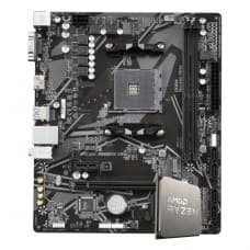 Kit Upgrade, AMD Ryzen 5 5500, Placa Mãe Chipset A520M