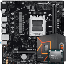 Kit Upgrade, AMD Ryzen 5 8400F, Placa Mãe Chipset A620