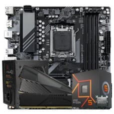 Kit Upgrade, AMD Ryzen 5 8500G, Placa Mãe Chipset B650 DDR5, Fonte 750w, Memória 16GB DDR5