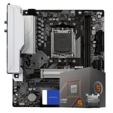 Kit Upgrade, AMD Ryzen 5 8500G, Placa Mãe Chipset B650 DDR5, SSD 1TB