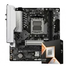 Kit Upgrade, AMD Ryzen 7 7800X3D, Placa Mãe Chipset B650