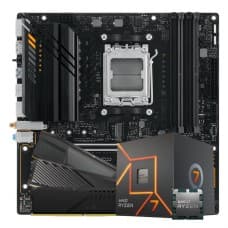 Kit Upgrade, AMD Ryzen 7 8700G, Placa Mãe Chipset A620 DDR5, Memória 16GB DDR5
