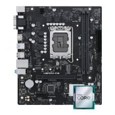 Kit Upgrade, Intel Core i5 12400F, Placa Mãe H610M, SSD 240GB