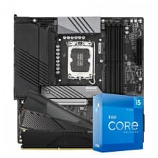 Kit Upgrade Intel Core i5 12600KF, Placa Mãe Chipset B760M, 8GB DDR5