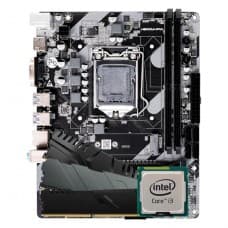Kit Upgrade, Intel Core i5 8500, Placa Mãe Chipset H310, Memória 16GB DDR4