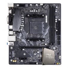 Kit Upgrade Ryzen 7 5700X + Placa Mãe Chipset A520M