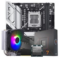 Kit Upgrade Ryzen 7 7700X, Placa Mãe Chipset B650, DDR5 16GB