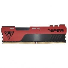 Memória DDR4 Patriot Viper Elite 2, 8GB, 3200Mhz, Preto E Vermelho, PVE248G320C8