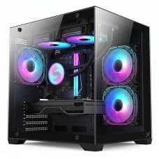 PC GAMER CAPTAIN Intel Core i7 14700K / AMD Radeon RX 9060 XT 16GB / 16GB DDR4 (2X8GB) / SSD 480GB