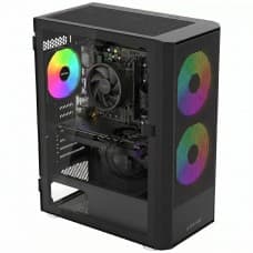PC GAMER SOLDIER Intel Core i3 8100 / AMD Radeon RX 580 / 16GB DDR4 (2X8GB) / SSD 512GB