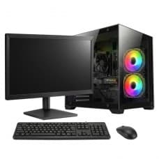 PC GAMER SOLDIER Intel Core i7 3770 / AMD Radeon RX 580 / 16GB DDR3 / SSD 512GB / + Monitor 19 Pol / + Co