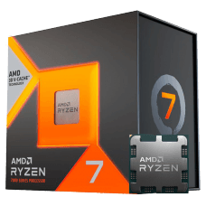 Processador AMD Ryzen 7 7800X3D, 4.2GHz (5.0GHz Turbo), 8-Cores 16-Threads, AM5, Sem Cooler, 100-10000091