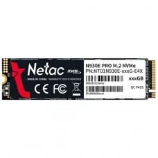 SSD Netac N930E PRO, 128GB, PCIe Gen3, M.2 NVMe, 2280, Leitura 970MBs e Gravação 650MBs, NT01N930E-128G-E